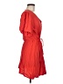 Vila 100% Viscose Red Casual Dress Size EU 38 / US 8 - photo 4