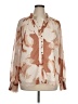 Zesica 100% Polyester Tan Long Sleeve Blouse Size XL - photo 1
