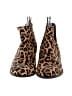 Franco Sarto Animal Print Brown Ankle Boots Size 10 - photo 2