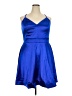 Teeze Me Blue Cocktail Dress Size 18 - photo 1