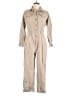 Polagram Solid Tan Jumpsuit Size L - photo 1