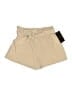 90 Degree by Reflex Solid Tan Khaki Shorts Size L - photo 1