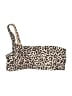 Unbranded Animal Print Brown Swimsuit Top Size M (estimated) - photo 1
