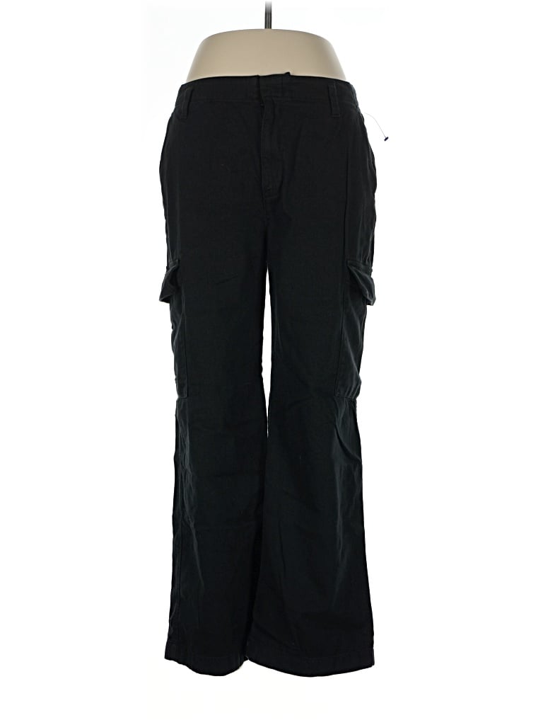 Pre-owned Gap Cargo Pants In Black