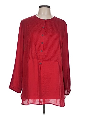 Coldwater Creek Long Sleeve Blouse (view 1)