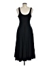 Athleta Solid Black Casual Dress Size M - photo 2