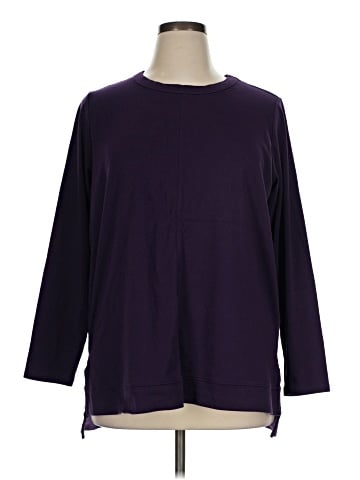 Lands' End 3/4 Sleeve T-Shirt (view 1)