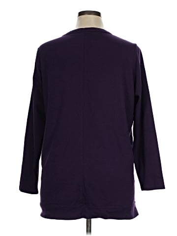 Lands' End 3/4 Sleeve T-Shirt (view 2)