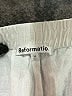 Reformation White Casual Pants Size M - photo 7