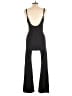 Love Tree Solid Black Jumpsuit Size L - photo 2