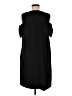Alfani Solid Black Casual Dress Size 6 - photo 2