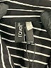 Ravel 100% Cotton Stripes Black Kimono Size XL - photo 7