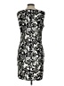 AGB Graphic Black Cocktail Dress Size 12 - photo 2