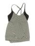 Athleta Chevron-herringbone Black Swimsuit Top Size M - photo 1