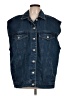 Universal Thread 100% Cotton Blue Denim Vest Size L - photo 1