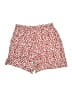 M&S 100% Viscose Hearts Red Shorts Size 10 - photo 2