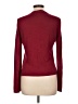 August Silk Burgundy Cardigan Size L - photo 2