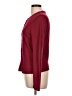 August Silk Burgundy Cardigan Size L - photo 5