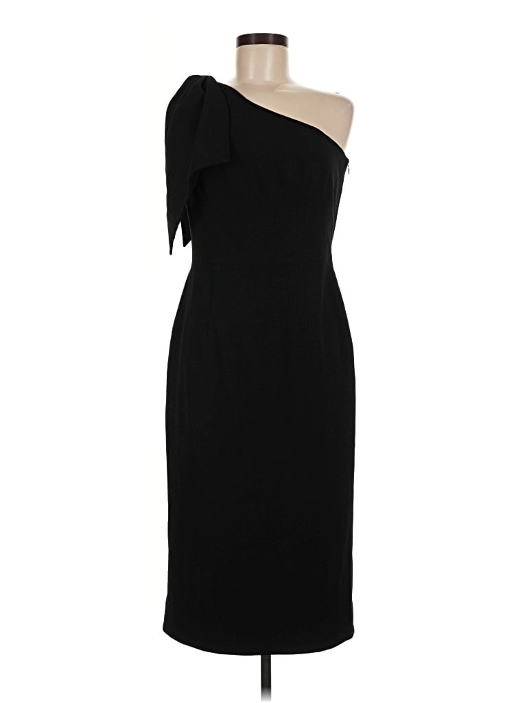 Pre-owned Dress The Population Cocktail Dress In Black