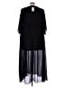 Baltic Born 100% Polyester Black Casual Dress Size 3X - photo 2