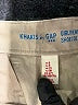 Gap Outlet Solid Tan Khaki Shorts Size 6 - photo 3