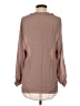 Shein Brown 3/4 Sleeve Blouse Size S - photo 2