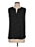 Ann Taylor LOFT 100% Polyester Black Long Sleeve Henley Size L - photo 1