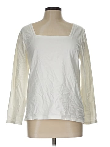 J.Crew Factory Store 3/4 Sleeve T-Shirt (view 1)