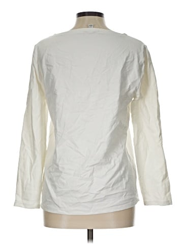 J.Crew Factory Store 3/4 Sleeve T-Shirt (view 2)