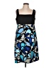 Jessica Howard Graphic Blue Cocktail Dress Size 12 - photo 1