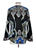 Hale Bob Black Long Sleeve Blouse Size S - photo 2