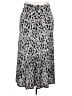 Chokolat Animal Print Silver Casual Skirt Size 3X - photo 1