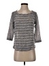 Splendid Gray 3/4 Sleeve T-Shirt Size XS - photo 1