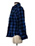 Woolrich 100% Cotton Plaid Blue Long Sleeve Button-Down Shirt Size S - photo 5