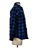 Woolrich 100% Cotton Plaid Blue Long Sleeve Button-Down Shirt Size S - photo 4