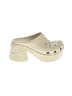 Crocs Ivory Mule/Clog Size 10 - photo 1
