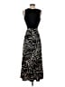 Gilli Animal Print Black Cocktail Dress Size S (estimated) - photo 2
