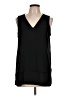 MICHAEL Michael Kors 100% Polyester Black Sleeveless Blouse Size L - photo 1