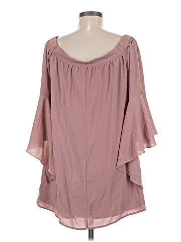 Speechless 3/4 Sleeve Blouse (view 2)