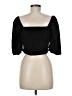 Mi ami Black 3/4 Sleeve Top Size M - photo 2