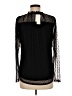Unbranded Black Long Sleeve Blouse Size M - photo 2