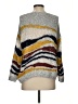 Sézane Stripes Silver Pullover Sweater Size S - photo 2