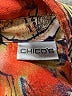 Chico's Print Orange Jacket Size Med (1) - photo 6