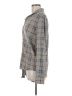 English Laundry Plaid Gray Long Sleeve Blouse Size M - photo 5