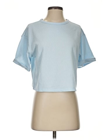 Blue Rain Short Sleeve T-Shirt (view 1)