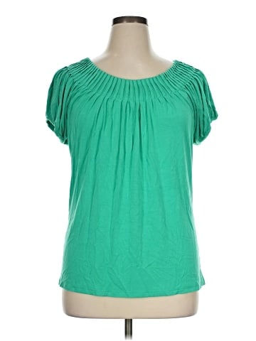 Style&Co Short Sleeve Blouse (view 1)