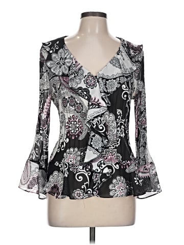 Sunny Leigh 3/4 Sleeve Blouse (view 1)