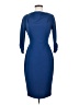Calvin Klein Solid Blue Cocktail Dress Size 2 - photo 1