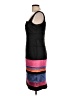 Jax 100% Polyester Color Block Black Cocktail Dress Size 12 - photo 5