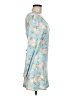 Assorted Brands Floral Teal Casual Dress Size M - photo 4